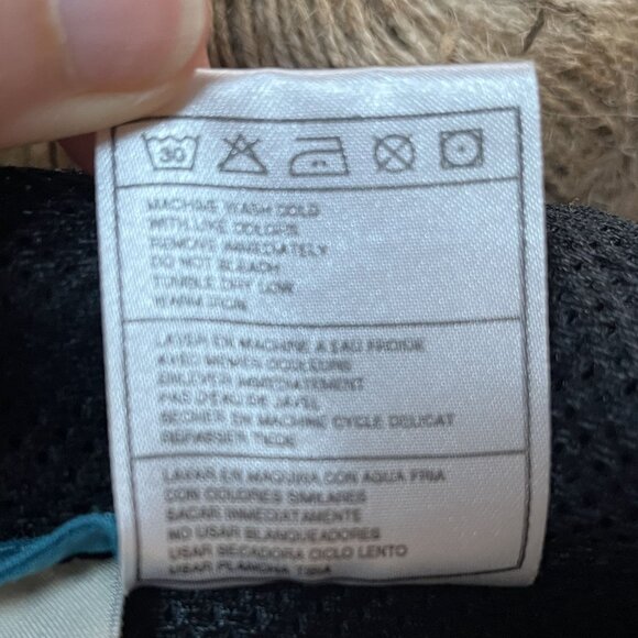 Nike ACG Blue Nylon Pullover Windbreaker Jacket With Hood & Pockets Size L 12-14 - Picture 3 of 8